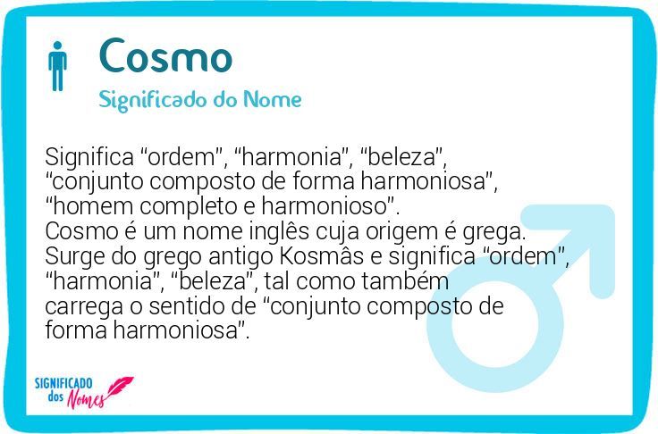 Cosmo