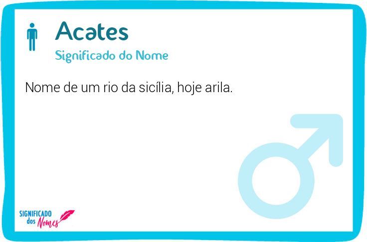Acates