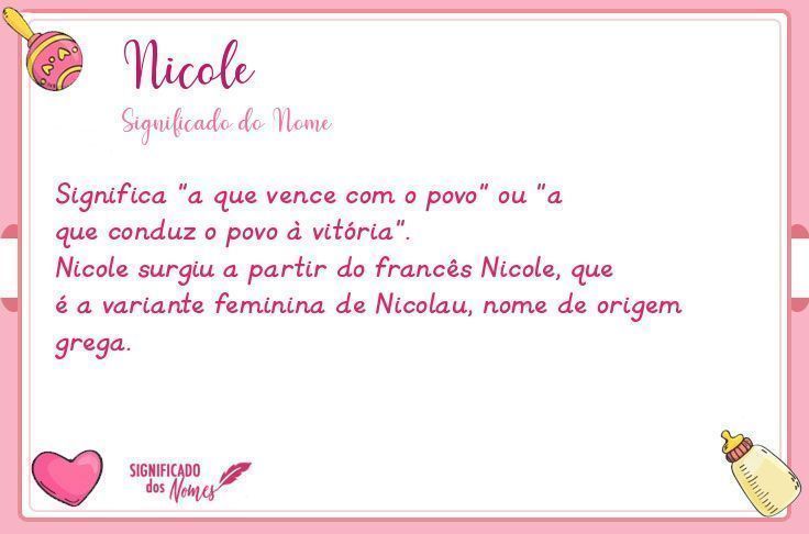 Nicole