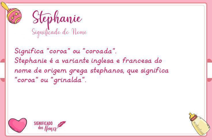 Stephanie