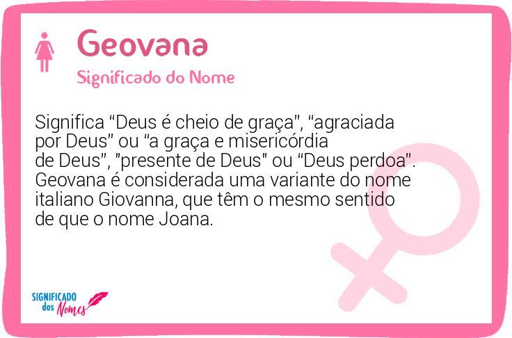Geovana