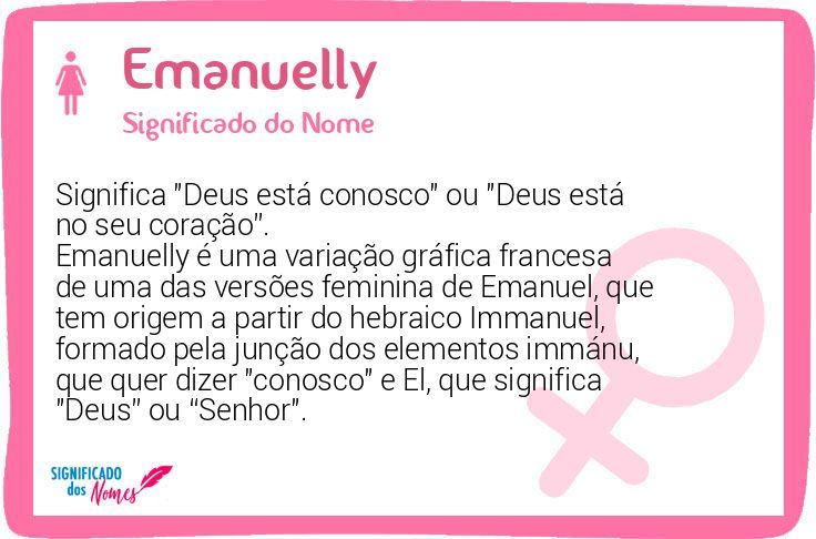Emanuelly