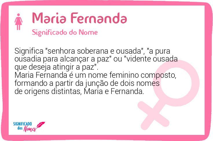 Maria Fernanda