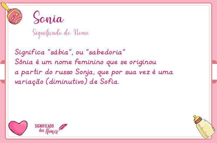 Sônia
