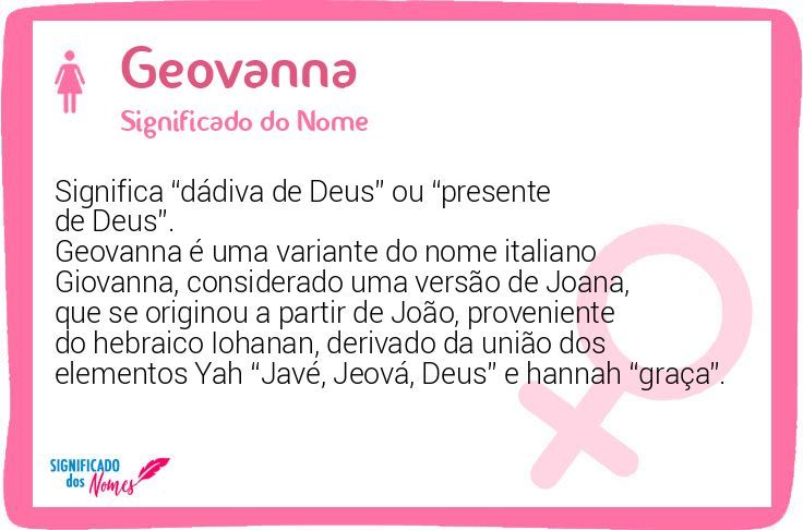 Geovanna