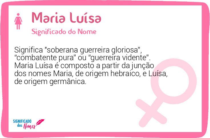 Maria Luísa