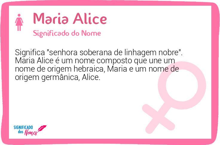 Maria Alice