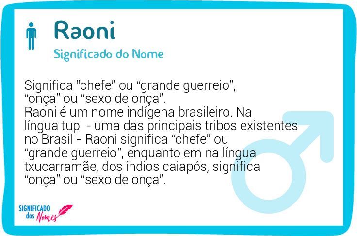 Raoni