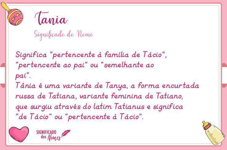 Tânia