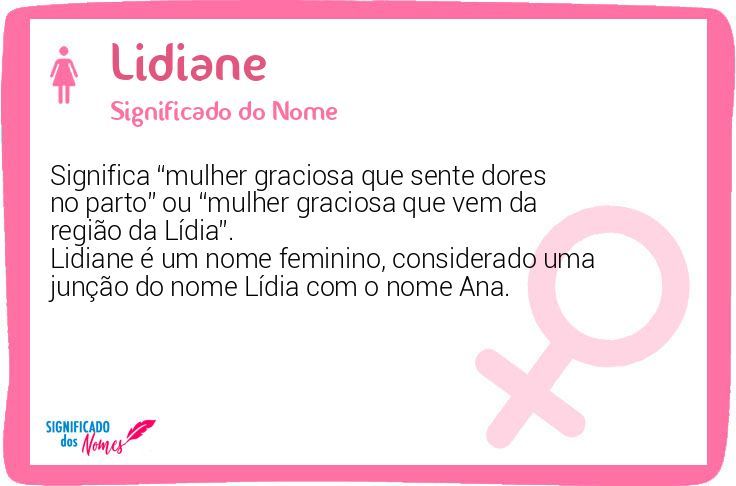 Lidiane
