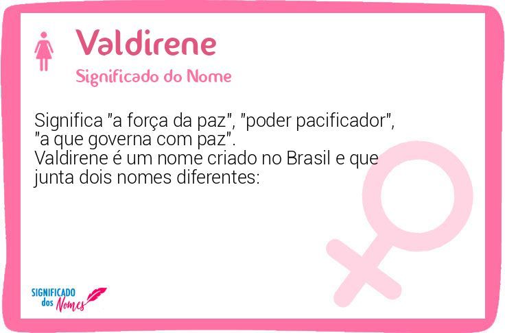 Valdirene