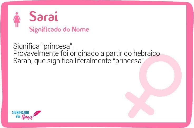 Sarai