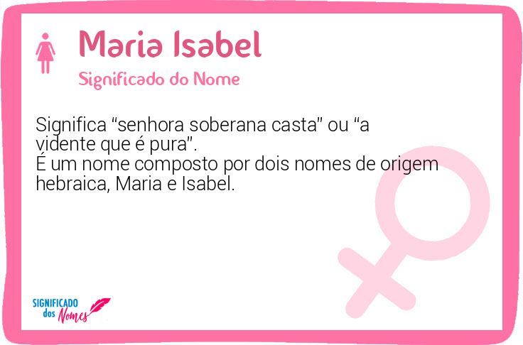 Maria Isabel