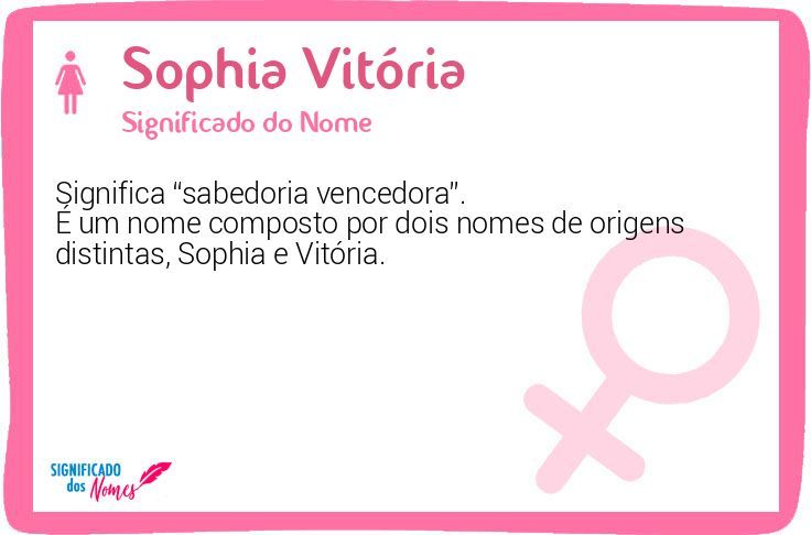 Vitória  Significado dos nomes femininos, Significados dos nomes,  Significados de nomes