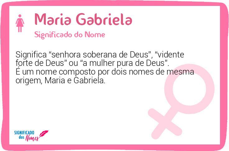 Maria Gabriela