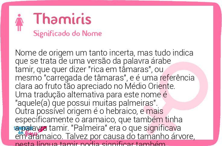 Thamiris