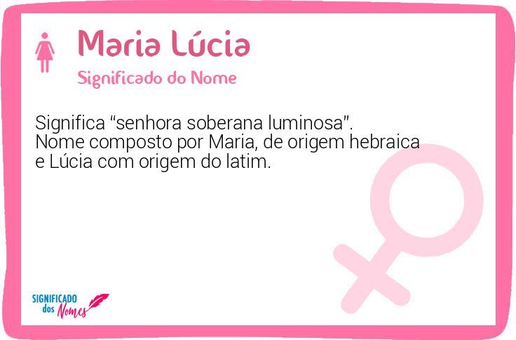 Maria Lúcia
