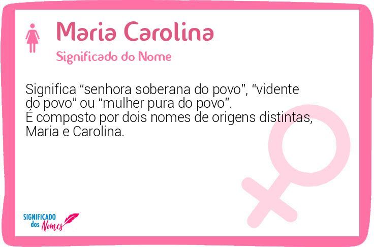 Maria Carolina