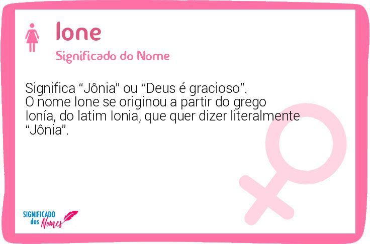 Ione