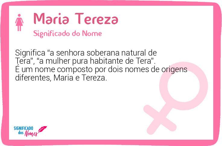 Maria Tereza