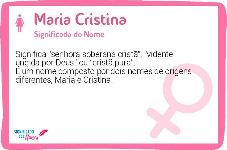 Maria Cristina