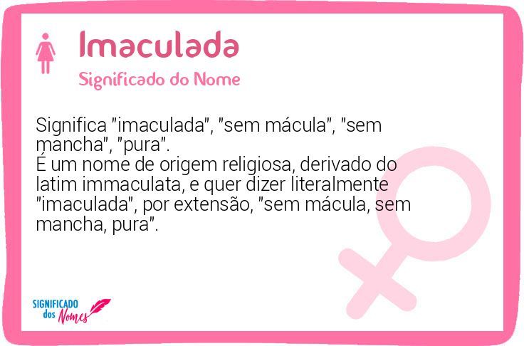 Imaculada