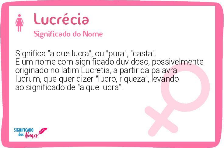 Lucrécia