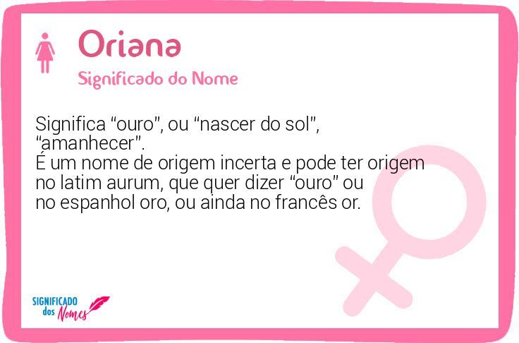 Oriana