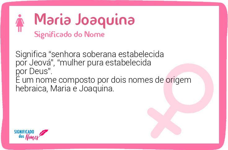 Maria Joaquina