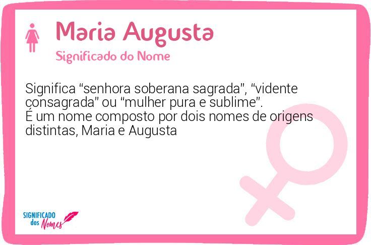 Maria Augusta