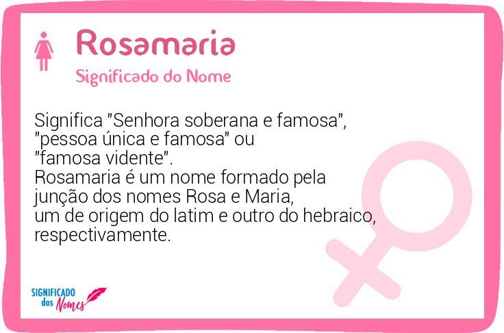 Rosamaria