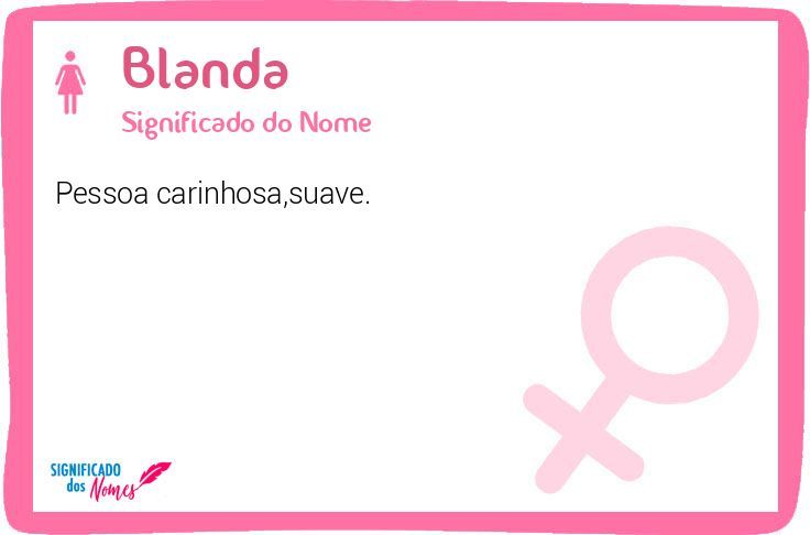 Blanda