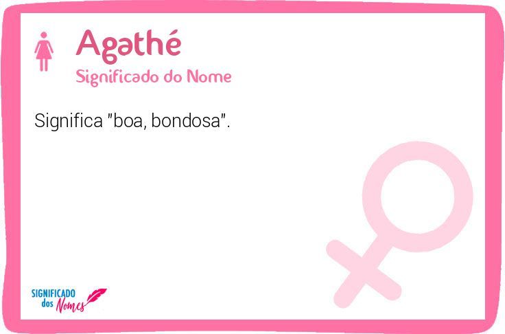 Agathé