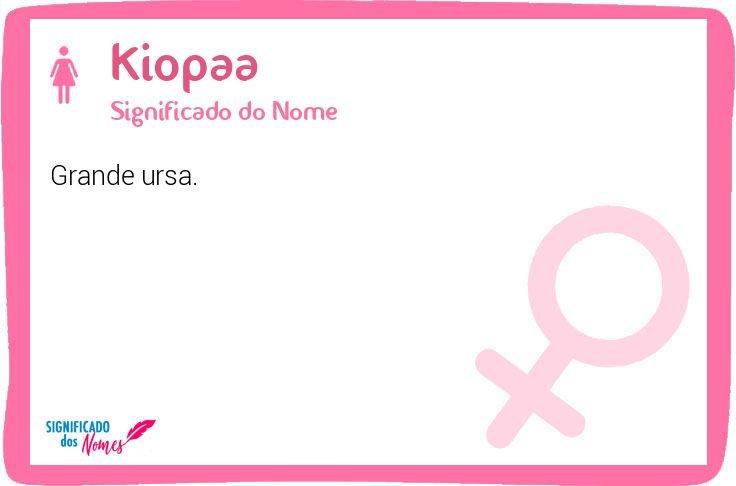 Kiopaa