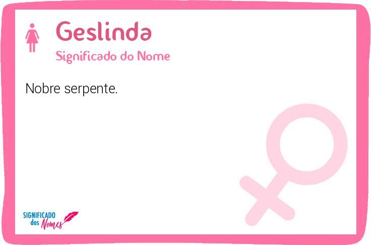 Geslinda