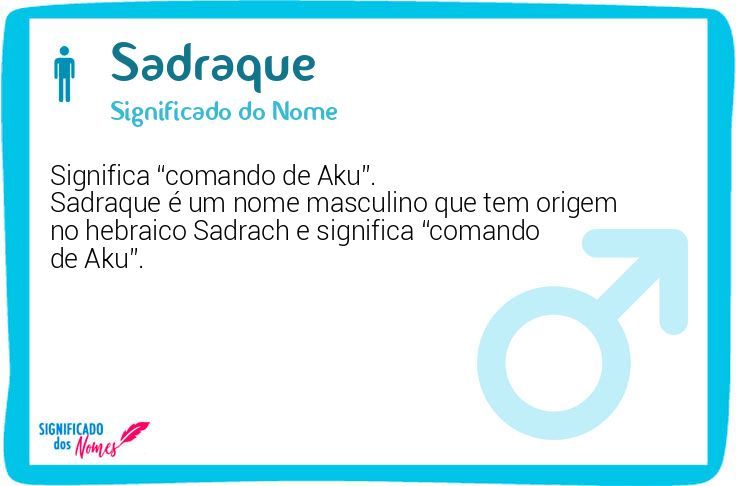 Sadraque