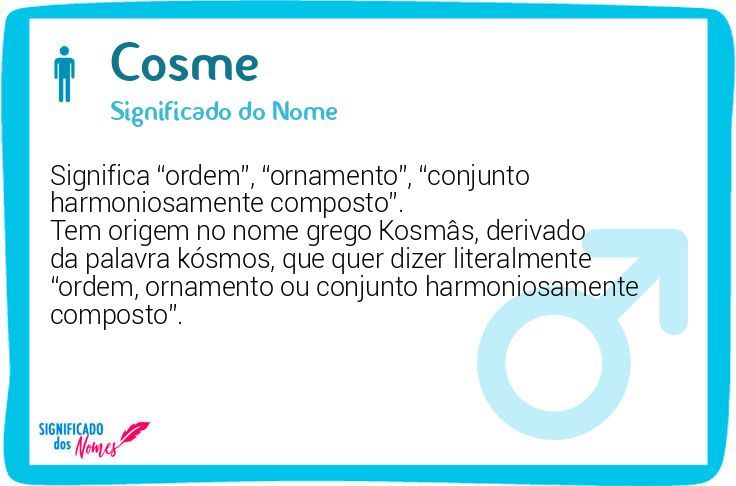 Cosme