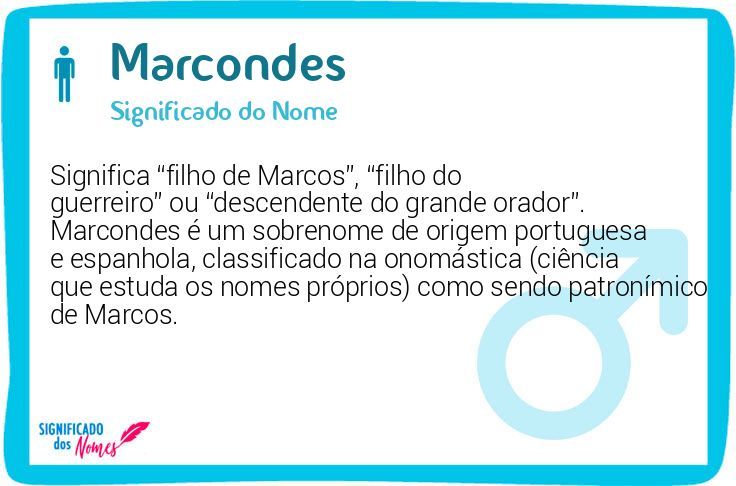 Marcondes